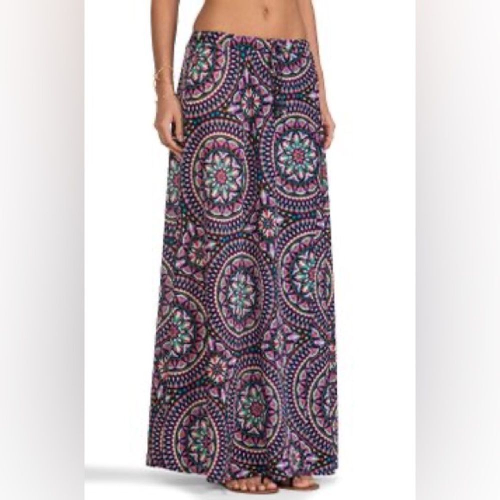 Anthropologie Tigerlily Multicolor Patterned Skirt